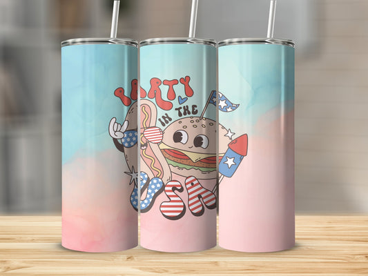 Party in the USA Stainless Steel Tumbler