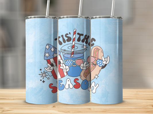 Tis the Season Stainless Steel Tumbler