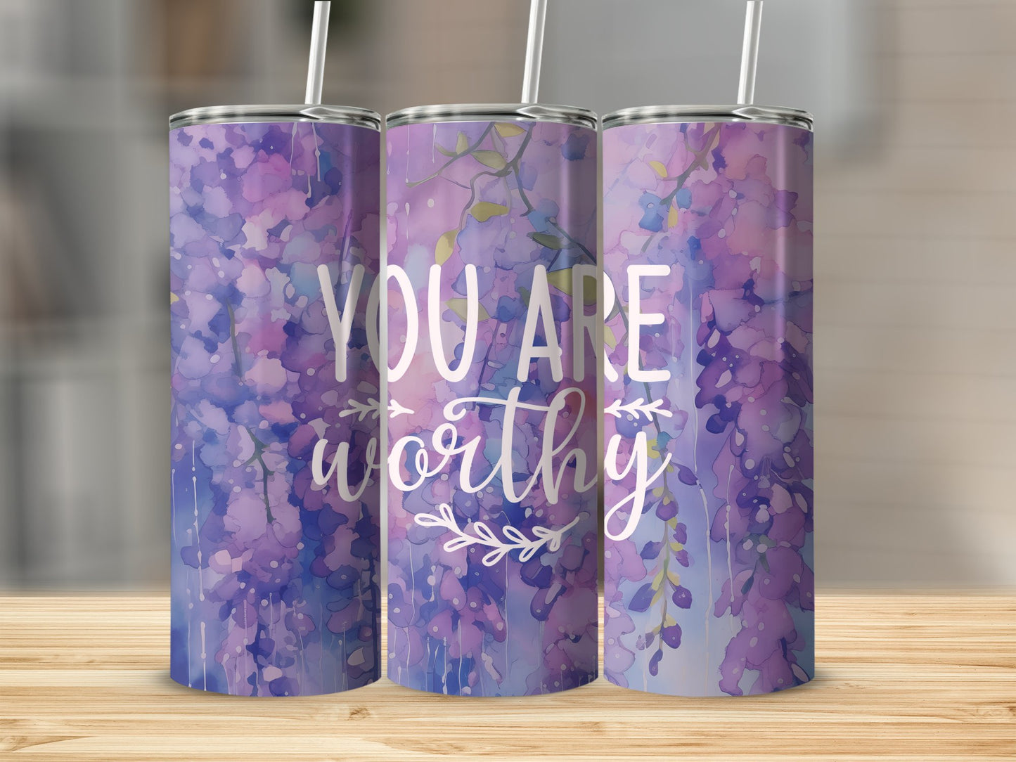 You Are Worthy Stainless Steel Tumbler