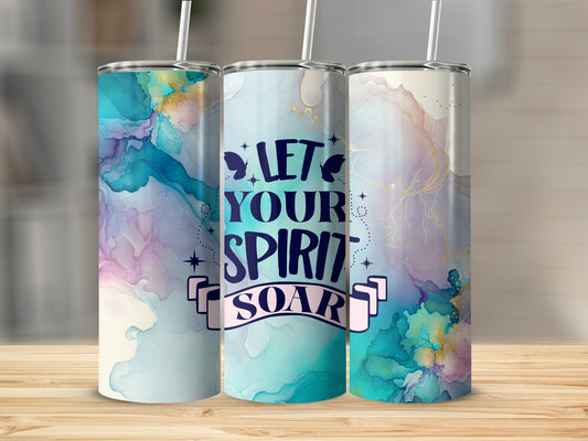 Let Your Spirit Soar Stainless Steel Tumbler