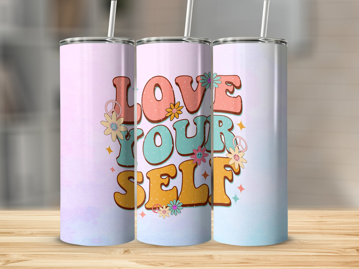 Love Yourself Stainless Steel Tumbler