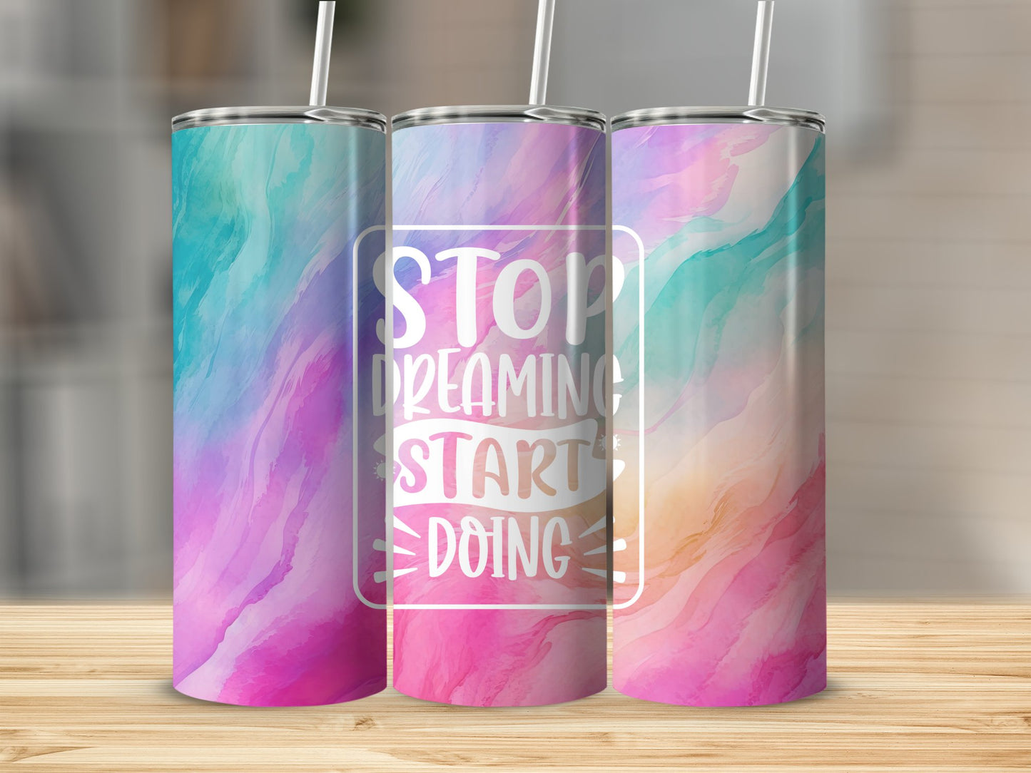 Stop Dreaming Start Doing Stainless Steel Tumbler