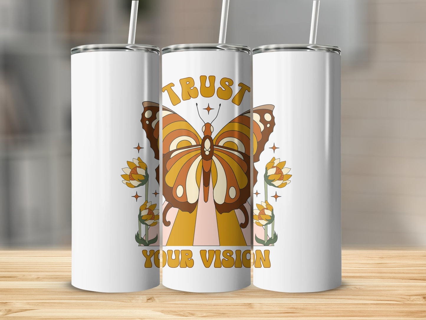 Trust Your Vision Stainless Steel Tumbler