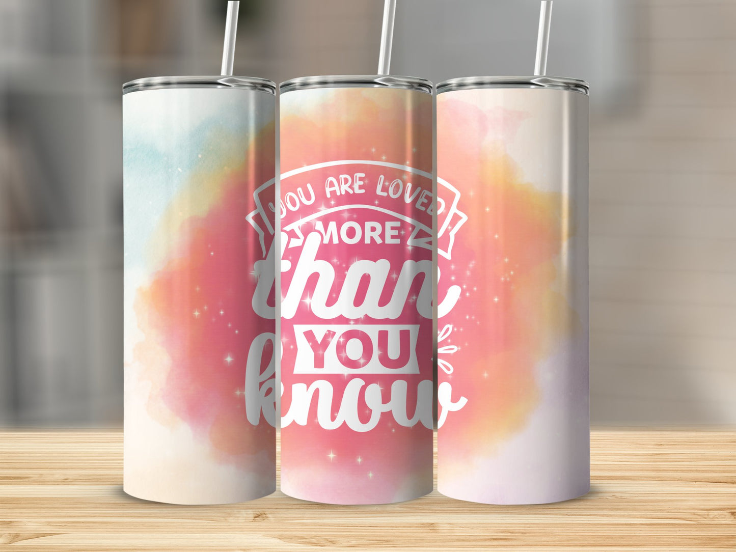 You are Loved More Than You Know Stainless Steel Tumbler