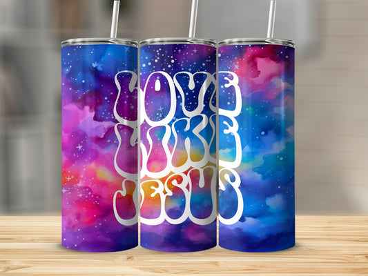 Love Like Jesus Stainless Steel Tumbler