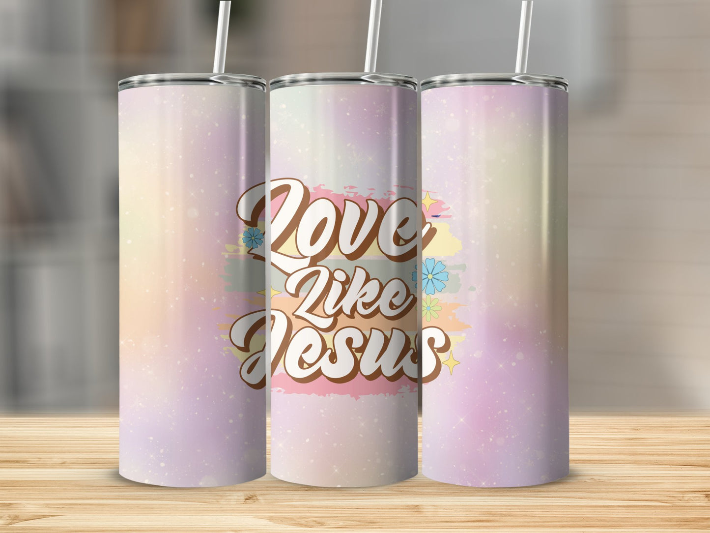 Love like Jesus Stainless Steel Tumbler