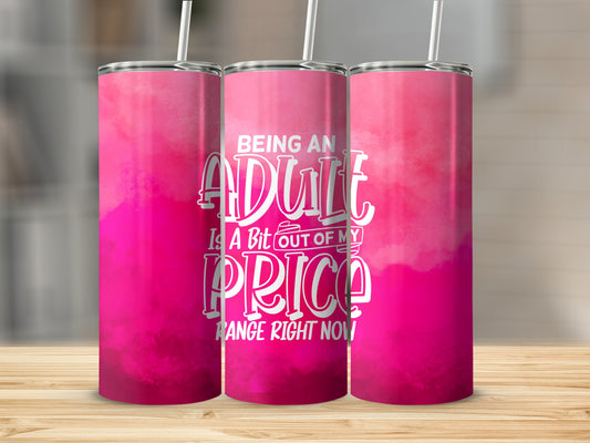 Being an Adult is a bit out of my Price Range Stainless Steel Tumbler