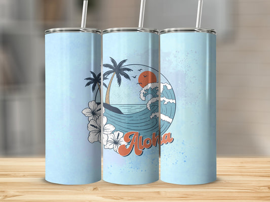 Aloha Stainless Steel Tumbler