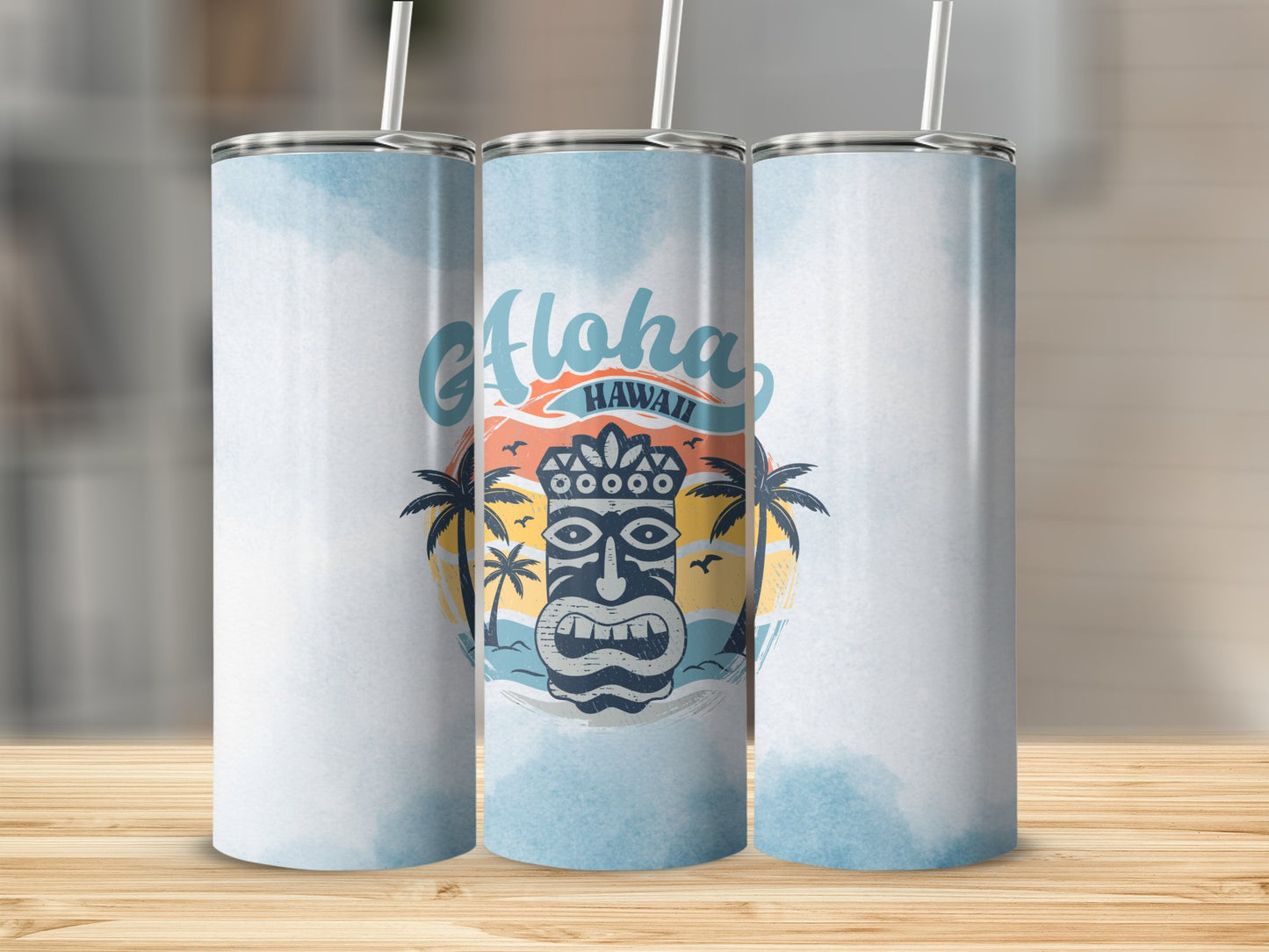 Aloha Hawaii Stainless Steel Tumbler