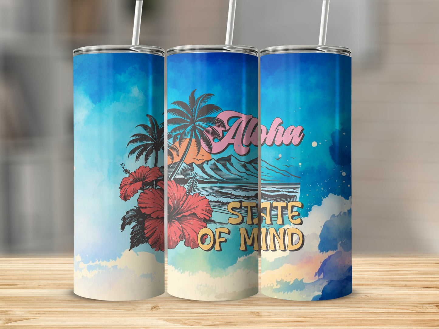 Aloha State of Mind Stainless Steel Tumbler