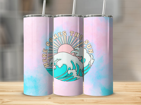 Here Comes The Sun Stainless Steel Tumbler