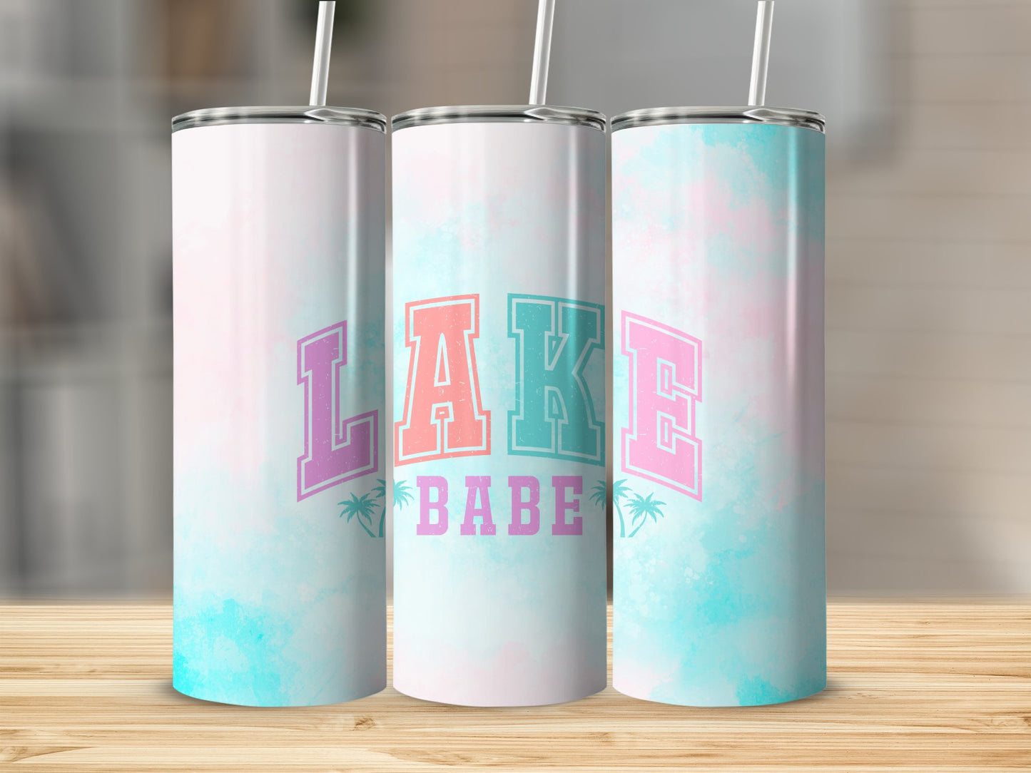 Lake Babe Stainless Steel Tumbler