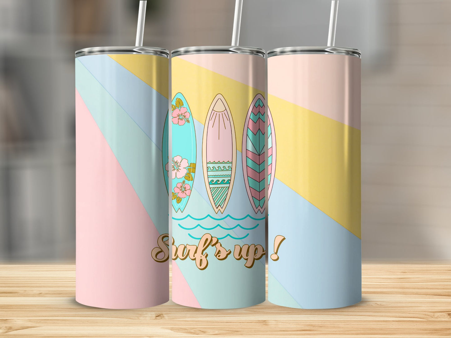 Surf's Up! Stainless Steel Tumbler