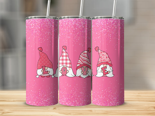 Gnome Love Stainless Steel Tumbler