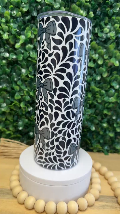 Coquette Talavera Bows Stainless Steel Tumbler