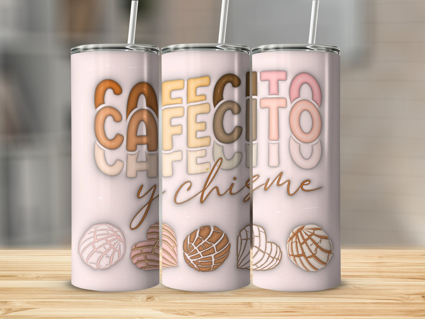 Cafecito Y Chisme Stainless Steel Tumbler