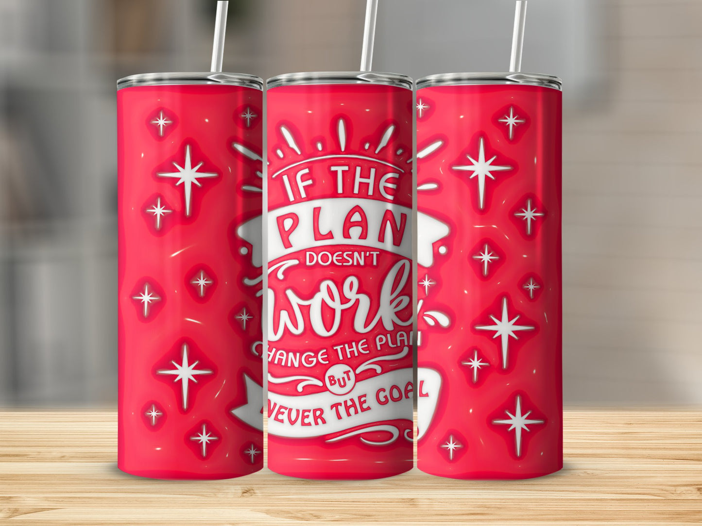 If The Plan Doesn't Work... Stainless Steel Tumbler