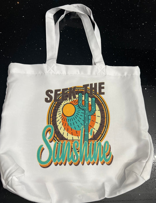 Seek the Sunshine Tote Bag