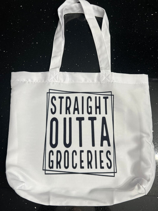 Straight Outta Groceries Tote Bag